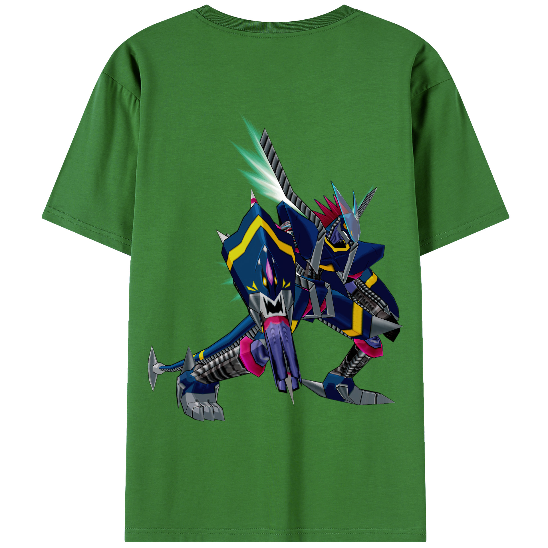 （画像用） Digimon デジタルモンスター/デジモン レディース半袖Tシャツ(バックプリント)